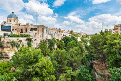 Preview: Massafra And Its Ravines. Houses Built In The Rock. Puglia To Discover. Italy
