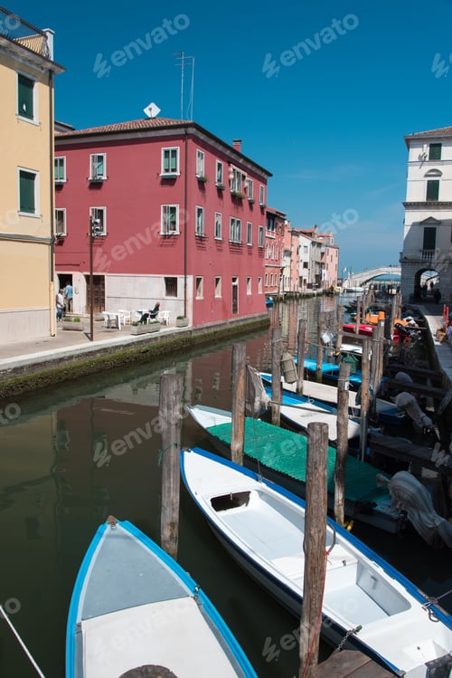 Preview: Reflections Along The Canals Of Chioggia, Venice And Its Lagoon.