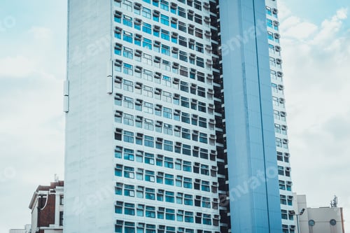 Preview: Detailed View Of An Skyscraper At East Manchester
