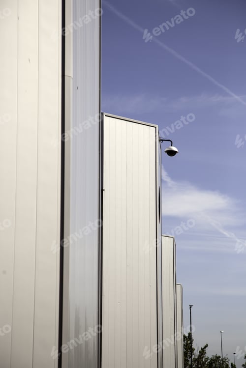 Preview: Security Camera In Factory, Construction And Architecture, Surveillance