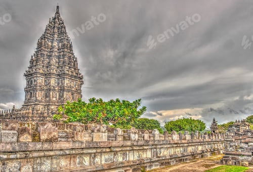 Preview: Prambanan Temple, Java Island, Indonesia - Hdr Image