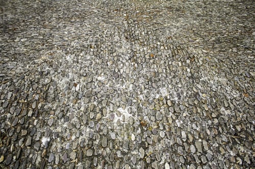 Preview: Flooring Stone Floor Tiles In City Street, Construction