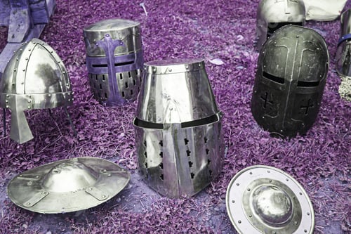 Preview: Medieval Helmets Made ??Of Steel And Iron, History