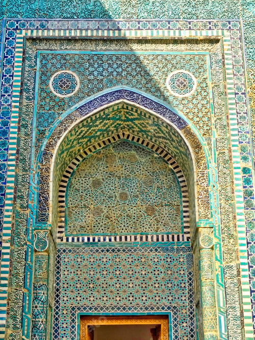 Preview: Shah-I-Zinda, Samarkand, Uzbekistan, Hdr Image