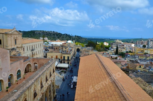 Preview: Panorama Of Noto Sicily Italy