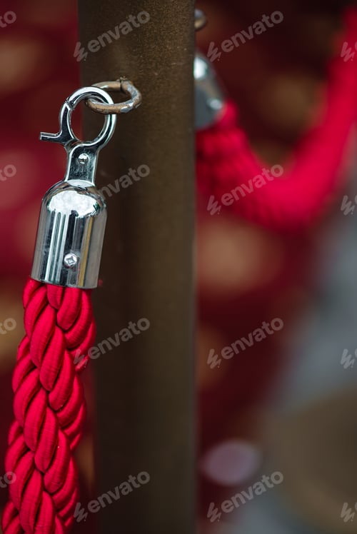 Preview: Barrier With Red Rope