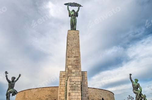Preview: Budapest, Hungary, Liberty Statue On Top Of The Citadel