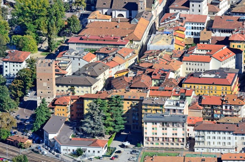 Preview: Aerial View Of Trento Italy