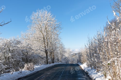 Preview: Road To Castle Bolton In Winter