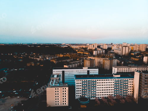 Preview: Berlin, Lichtenberg From The Bird View
