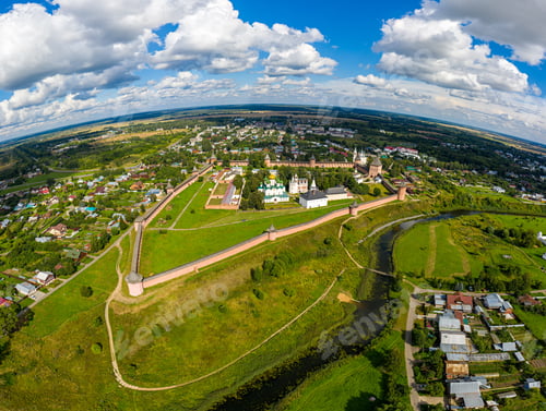 Preview: Suzdal, Russia. The Saviour Monastery Of St. Euthymius Is A Monastery In Suzdal, Founded In 1352