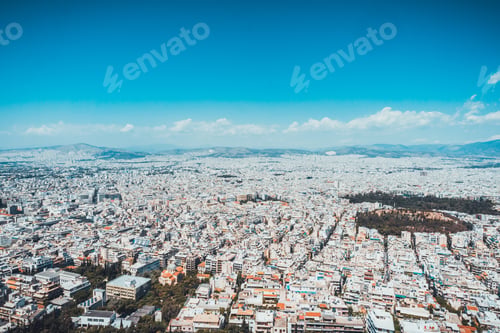 Preview: Overview Of Athen At Greece With Beautiful Sky