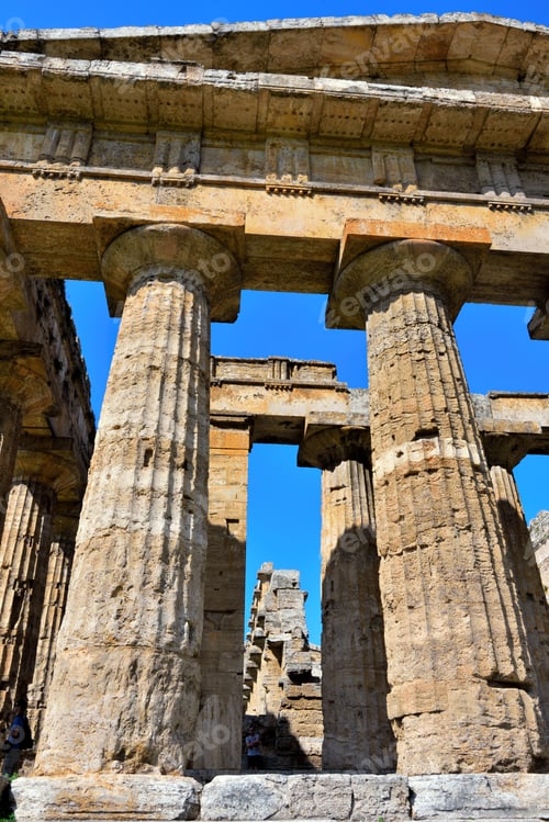 Preview: The Temple Of Neptune It Was Built In The Doric Order Around 460–450 Bc Paestum Italy