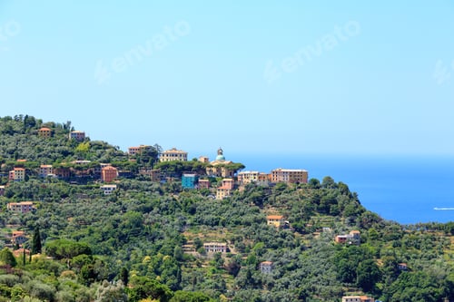 Preview: Camogli, Italy. Riviera Di Levante. The Beauty Of The Coast. Summer