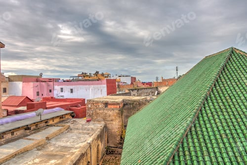 Preview: Bou Inania Madrasa Rooftop, Meknes, Morocco