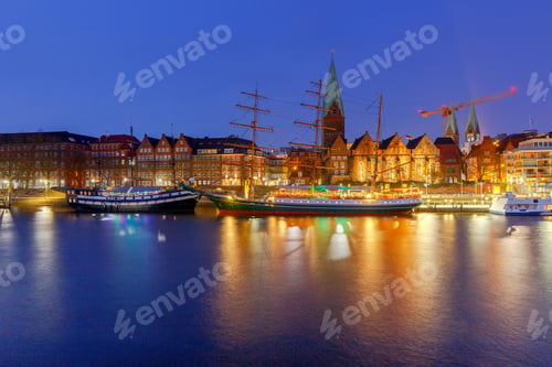 Preview: Bremen. Embankment Schliachte.