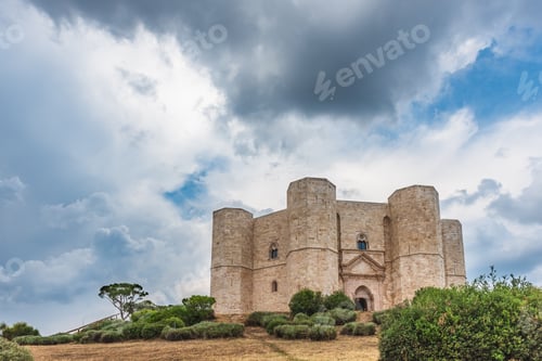 Preview: Castel Del Monte, A 13Th Century Fortress Built By The Emperor Of The Holy Roman Empire, Frederick