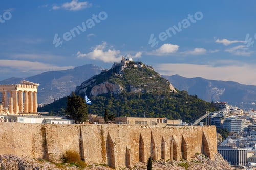 Preview: Athens. The Parthenon On The Acropolis.