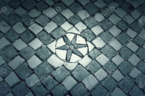 Preview: Diamond Floor Tile, Urban And Construction
