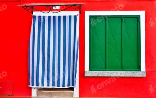 Preview: Colorful Houses In Burano, Venice, Italy