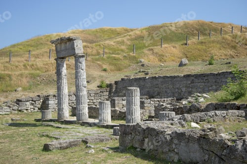 Preview: The Ruins Of The Ancient Panticapaeum On Mount Mithridat. Kerch, Crimea