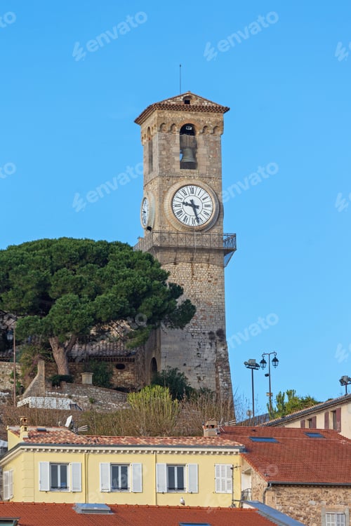 Preview: Clock Tower Landmark Structure In Cannes France