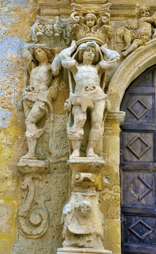 Preview: Jesuit College ( Collegio Dei Gesuiti ) 17Th Century, Mazara Del Vallo Sicily Italy