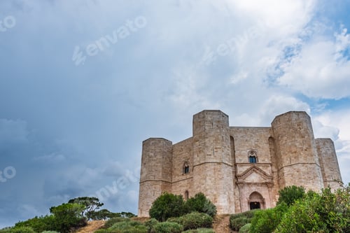 Preview: Castel Del Monte, A 13Th Century Fortress Built By The Emperor Of The Holy Roman Empire, Frederick
