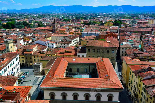Preview: Panorama On Top Of The Tower Of The Cathedral Of Pistoia