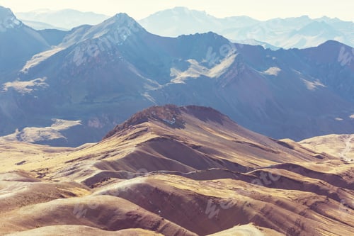 Preview: Landscape Of High Mountain In The Andes, Near Huaraz, Peru