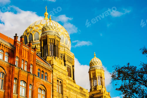 Preview: High Contrasted Synagogue At Germany