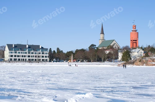 Preview: Hanko On A Sunny February Day. Finland