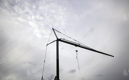 Preview: Industrial Construction Crane, Work Structure, Architecture