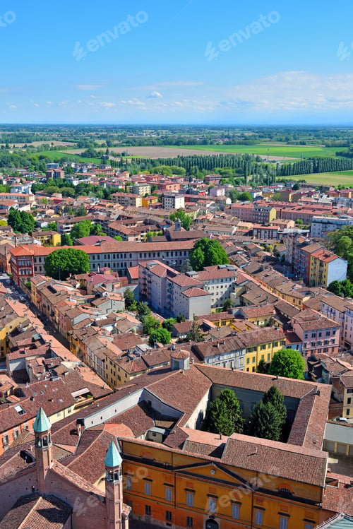 Preview: Cremona Panorama Taken From Torrazza