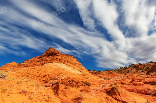 Preview: Sandstone Formations In Utah, Usa. Beautiful Unusual Landscapes.