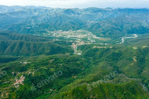 Preview: Mountains Of Italy. Brunyato - A Commune In Italy, Located In The Liguria Region, In The Province