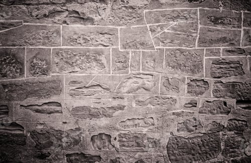 Preview: Outer City Wall Of Stone Building, Construction
