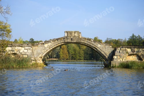 Preview: Humpback Bridge (Bridge Between Islands). Gatchina Palace Park