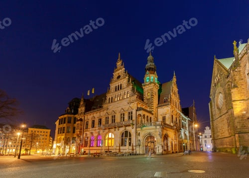 Preview: Bremen. The Central Market Square. Town Hall.