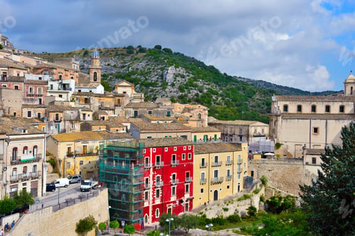 Preview: Panorama Of Ragusa Sicily Italy