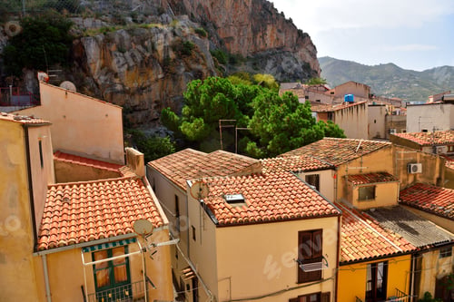 Preview: Historical Houses Of Cefalù Sicily Italy