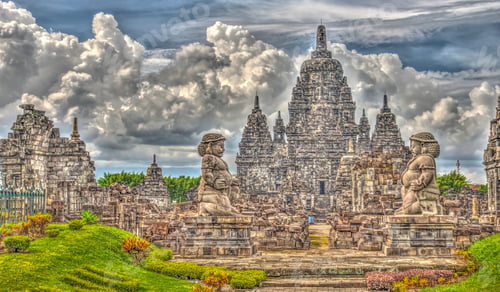 Preview: Prambanan Temple, Java Island, Indonesia - Hdr Image