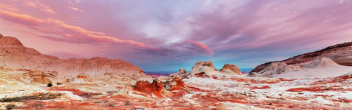 Preview: Vermilion Cliffs National Monument. Landscapes At Sunrise. Unusual Mountains Landscape. Beautiful