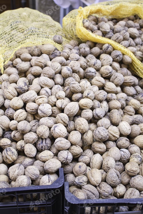 Preview: Bunch Of Ripe Nuts Desktop Market Food, Meal And Dining