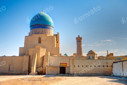 Preview: Po-I-Kalyan Or Poi Kalan Square, Bukhara, Uzbekistan, Hdr Image