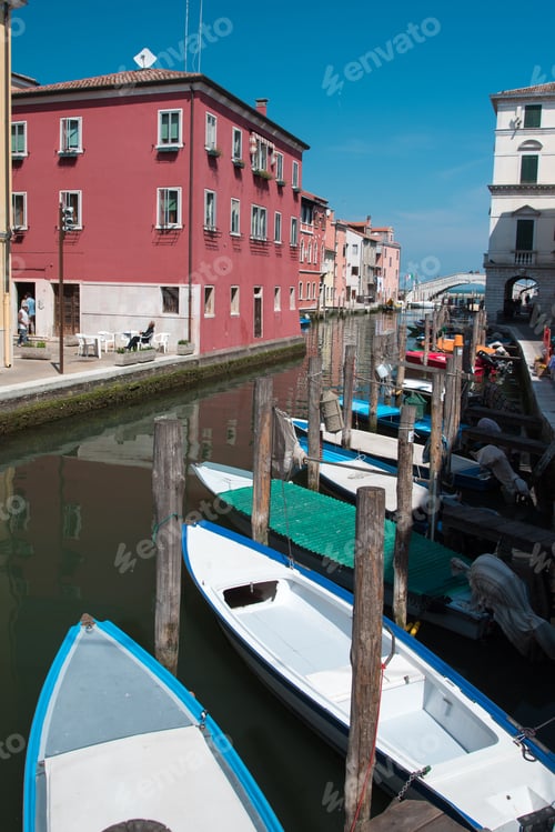 Preview: Reflections Along The Canals Of Chioggia, Venice And Its Lagoon.