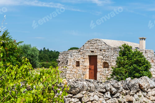 Preview: Trulli In The Itria Valley. Puglia, Italy.