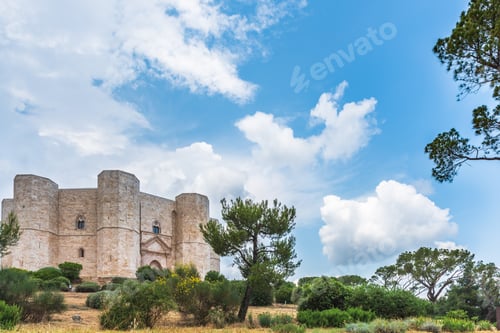 Preview: Castel Del Monte, A 13Th Century Fortress Built By The Emperor Of The Holy Roman Empire, Frederick