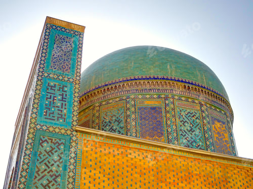 Preview: Shah-I-Zinda, Samarkand, Uzbekistan, Hdr Image