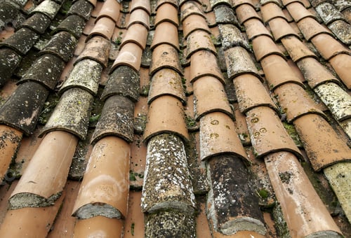 Preview: Ceramic Tiles Roof Of House, Construction And Architecture